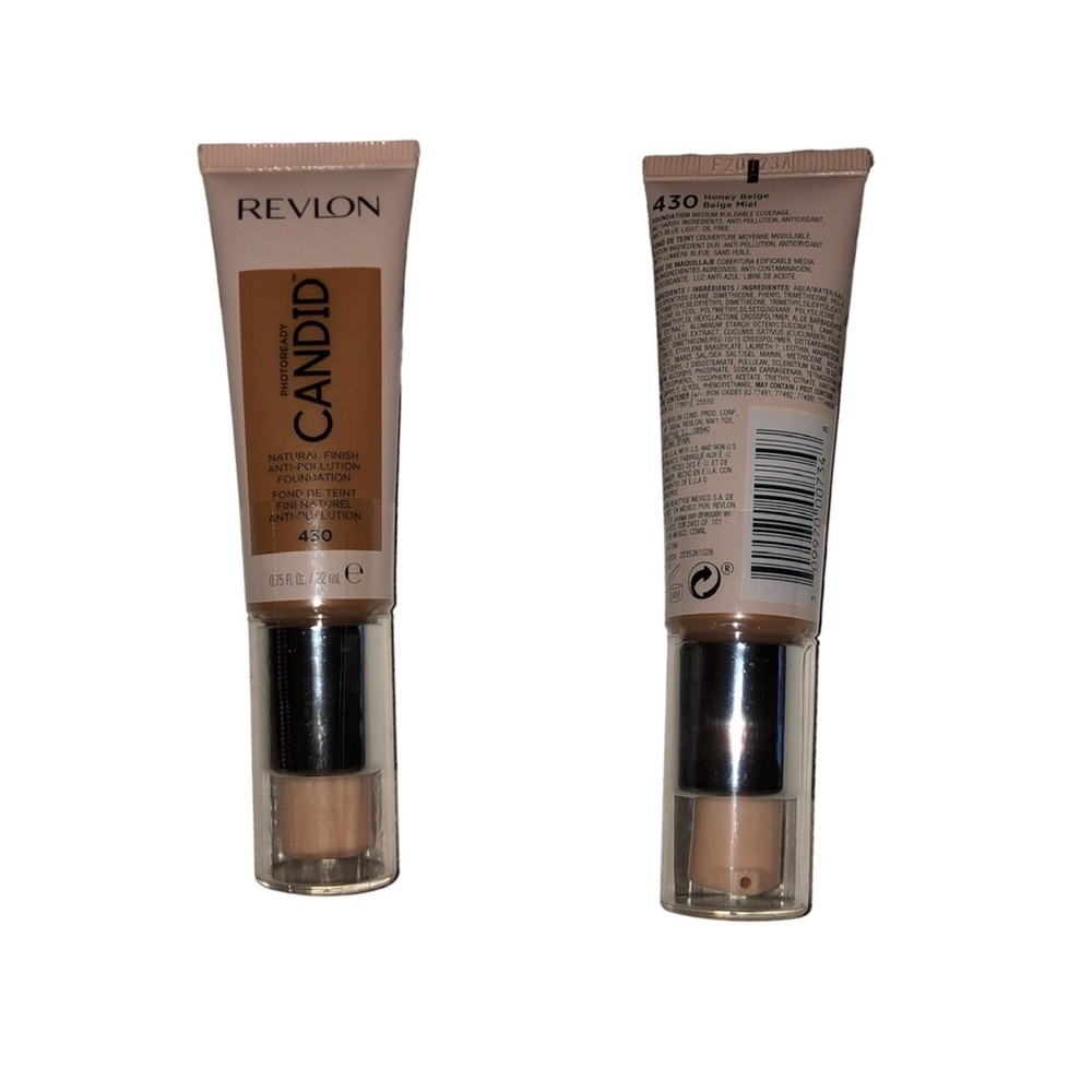 Revlon Photo ready Candid Anti-Pollution Foundation 430 Honey Beige